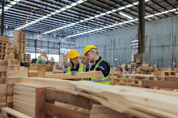 Collaborative Quality Check in Lumber Processing Facility