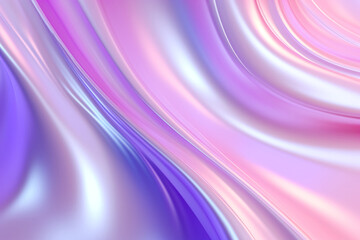 Silky gradients of pink and violet flow in a mesmerizing ripple, creating a soothing abstract digital art piece.