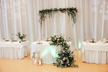 The room is a vision of elegance — every detail thoughtfully placed, creating a space filled with love, beauty, and the promise of a celebration that will last a lifetime.