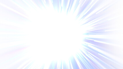 glow light explosion burst effect