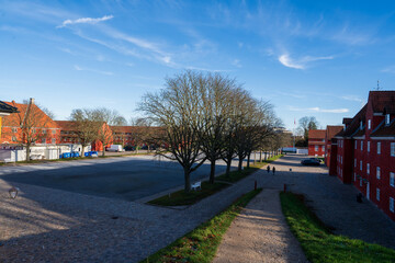 Copenhagen, Denmark - November 18, 2023: Copenhagen, Denmark - November 18, 2023: Kastellet Copenhagen Denmark