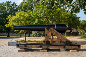 Parrott Rifled Cannon on the Grounds of the Iowa State Capitol