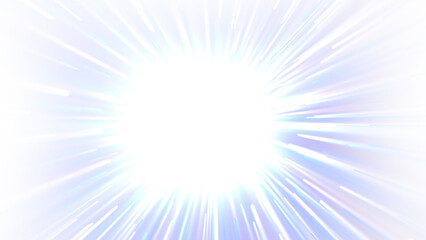 white blue glow light effect, speed motion light