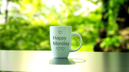  happy monday nature background