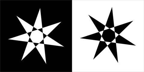 llustration vector graphics of star icon