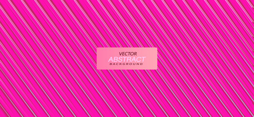 Abstract diagonal background. Pink background of modern shapes for banner template.