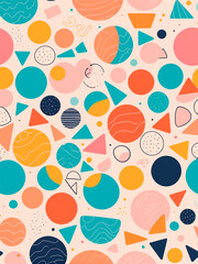 different pattern shapes and textures