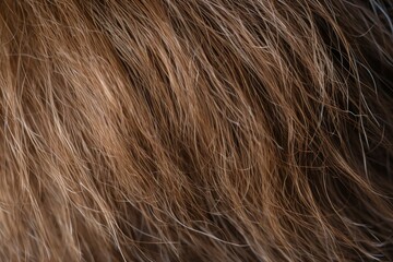 Fototapeta premium Hairless Man hair loss head. Failure stress. Generate Ai