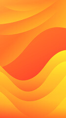 Abstract background orange yellow color with wavy lines and gradients is a versatile asset suitable for various design projects such as websites, presentations, print materials, social media posts
