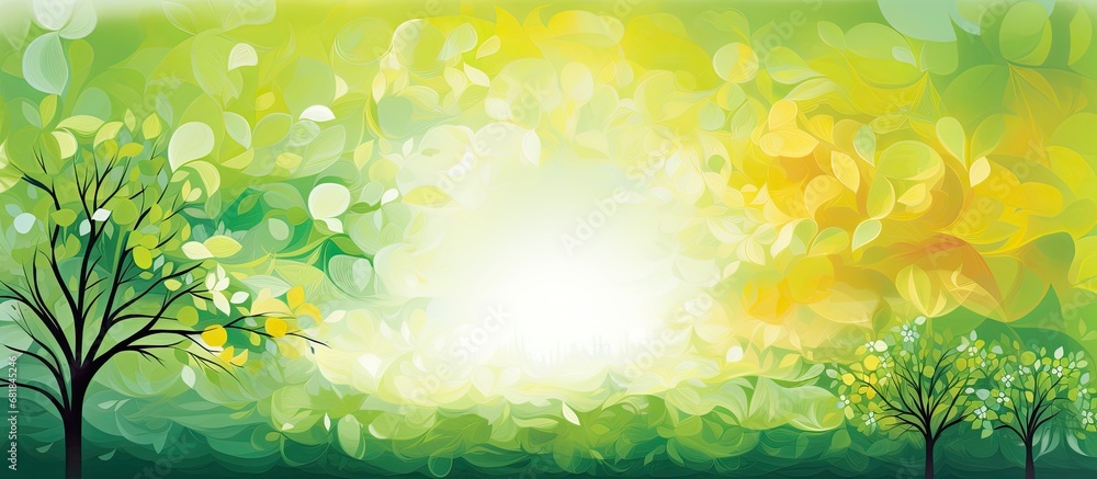Aufkleber the abstract design of the summer banner showcases a vibrant background with an intricate pattern, h