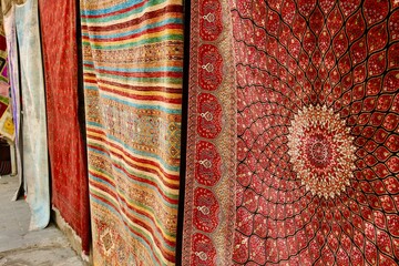 Turkish carpets on the market 