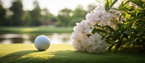 In the midst of a serene summer day, the golf ball glided effortlessly off the tee, traversing the...