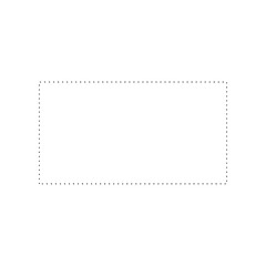 シンプルな点のフレーム