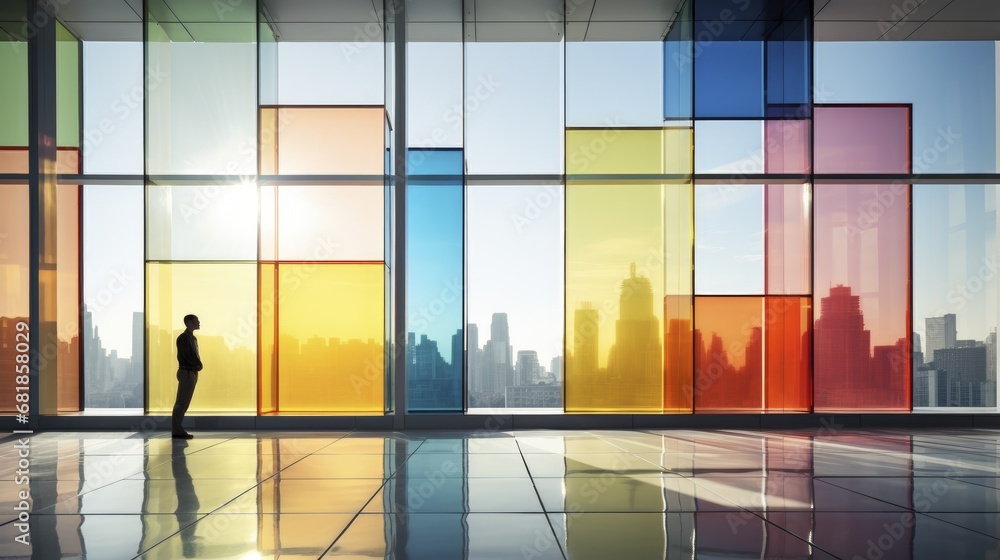 Aufkleber smart glass advanced technology innovative responsive windows dynamic transparency energy efficient