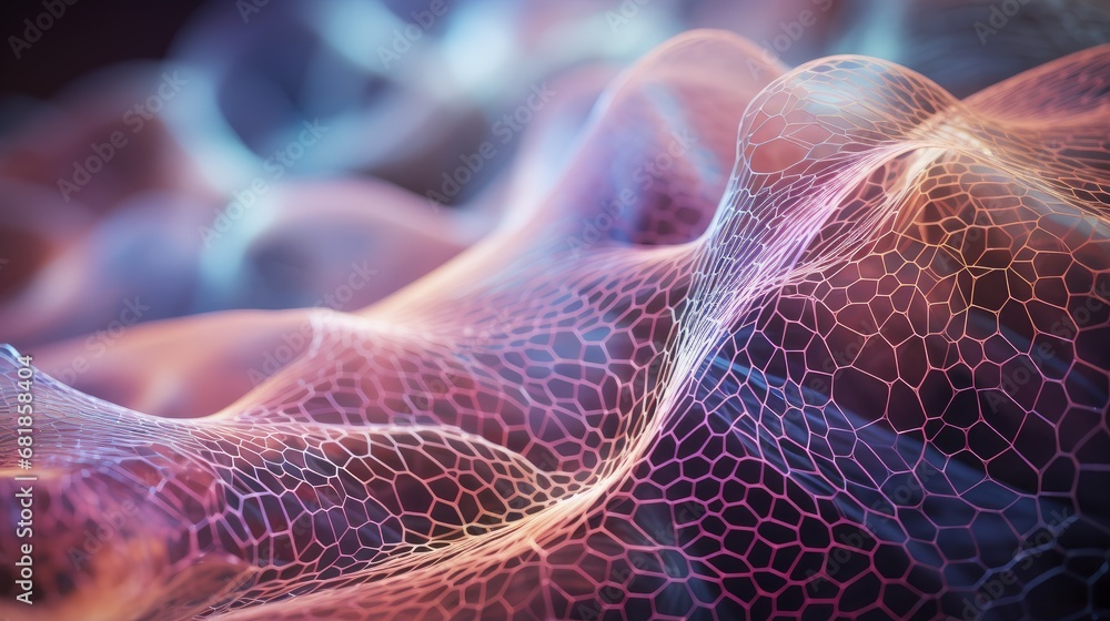 Poster neural lace advanced technology innovative brain enhancing mesh cognitive augmentation futuristic