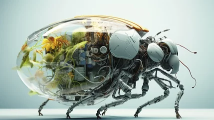 Foto op Plexiglas Bio inspired robotics advanced technology innovative nature mimicking machines biomimetic © Niki