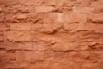 Textured terracotta wall with natural, uneven surface details
