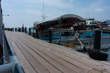 The pier at Koh Tao, Thailand.