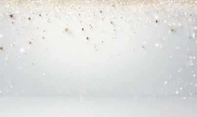 Luxury Glitter and Star Sparkles Background