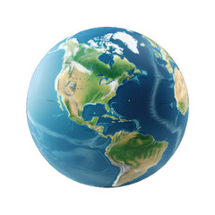 earth planet globe PNG isolated on white  transparent background - obrazy, fototapety, plakaty