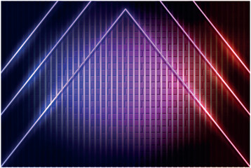Gradient neon background
