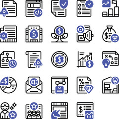 Startup Stages Icons