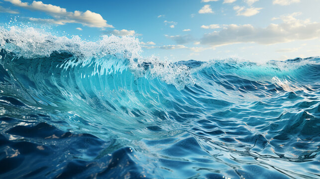 wave HD 8K wallpaper Stock Photographic Image 