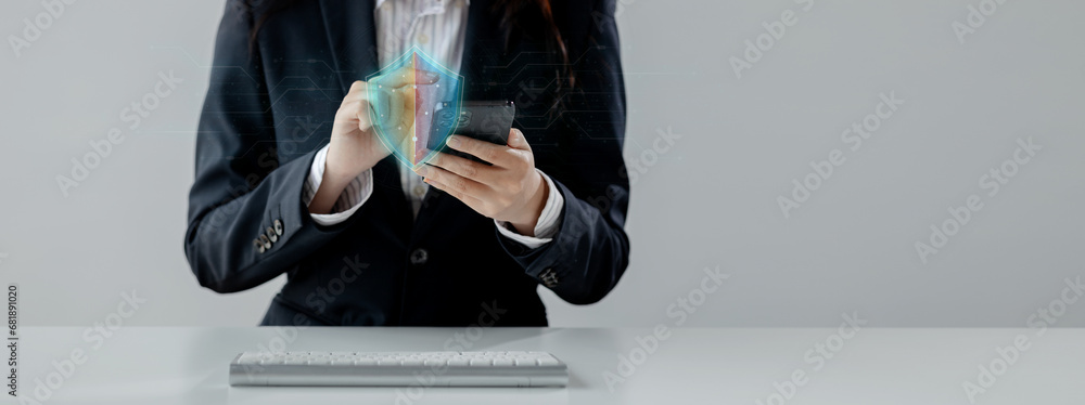 Aufkleber trying to recover important encrypted data, set a password for your secret document for maximum secu
