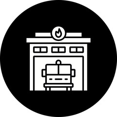 Firefighter Garage Icon