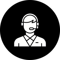 Call Center Agent Icon