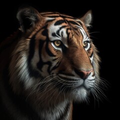 Fototapeta premium Portrait of a majestic tiger