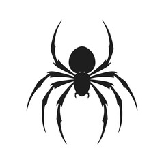 Cobweb Vector isolated on a White background, Spider and web silhouette