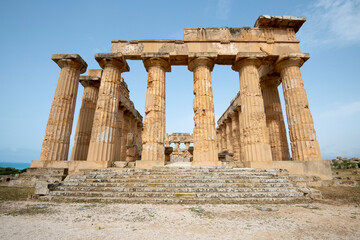 Temple of Hera in Selinunte - Sicily - Italy