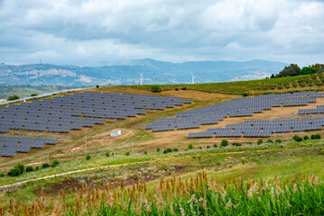 Solar Panel Station - Sicily - Italy