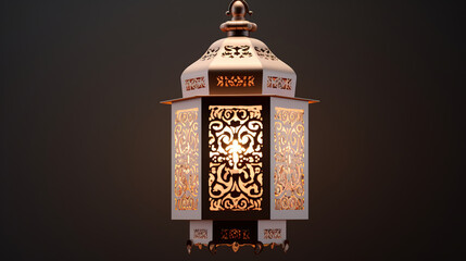 Mesmerizing Montage of Exquisite Arabic Lanterns, Ornate Ornaments, and Enchanting Lights Illuminating the Night - obrazy, fototapety, plakaty