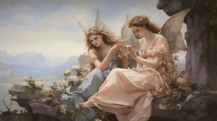 산에 요정에 대한 현대적 해석