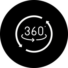 360 Degrees Icon
