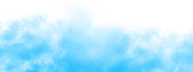 Light Blue Smoke transparent background. Realistic fog or mist texture isolated on background. Vector isolated smoke PNG