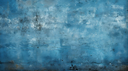 Obraz premium Textured Blue Gritty Abstract Background or Wallpaper. Distressed, Aged, Dirty.