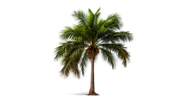 palm tree on transparent background