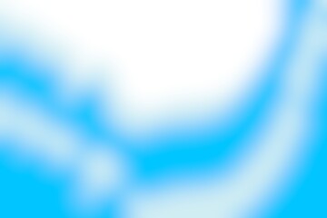 Abstract blurred background image of blue color gradient used as an illustration. Designing posters or advertisements.