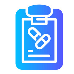 report Gradient icon