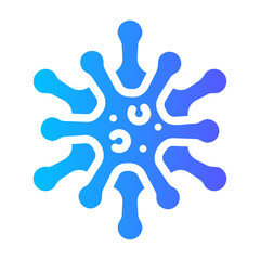 virus Gradient icon