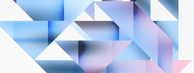 Captivating vector abstraction. Triangles interlock in mesmerizing dance, crafting dynamic geometric backdrop. Fusion of shapes and angles creates artful symphony of modern design