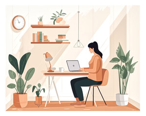 Balancing Technology and Comfort in the Home Office