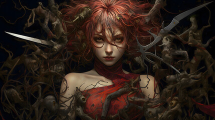 가위의 여신 아트로포스