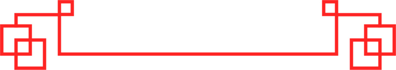 Obraz premium Asian Simple Border Illustration Isolated Background