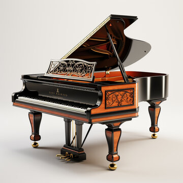 3d model of Piano 