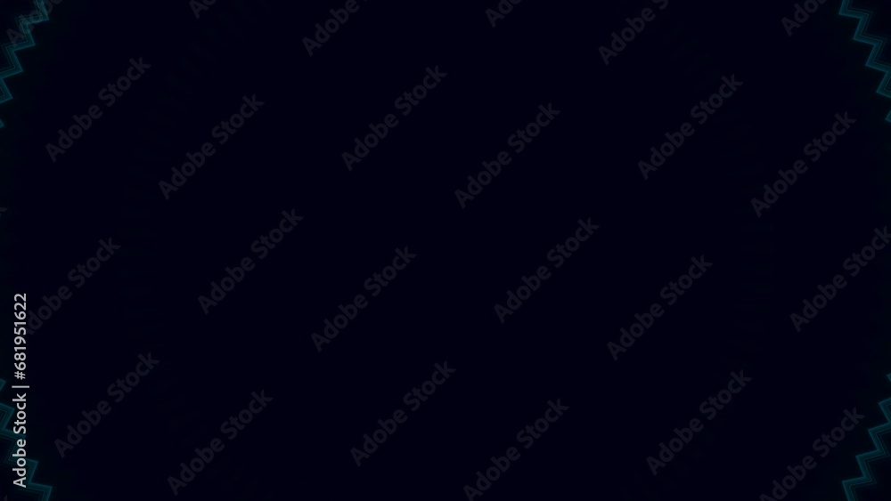 Poster background with pulsating circles in rhythm of music. animation. ripple circles in musical style on 