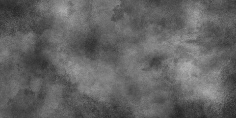 Dark clouds.dark heavy rainclouds.the dark clouds make the sky in black. Gray aquarelle painted paper textured canvas for design .abstract vintage background .	